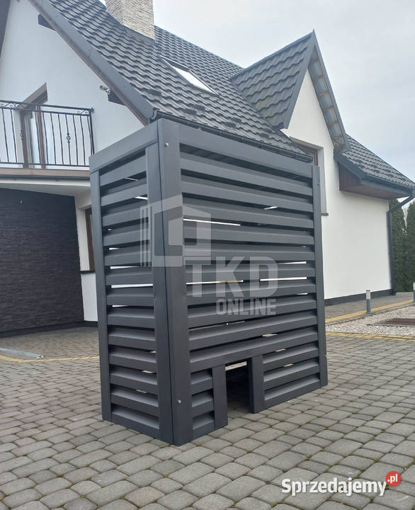 Osłona pompy ciepła 110x50x150 antracyt TKD195 Szczecinek