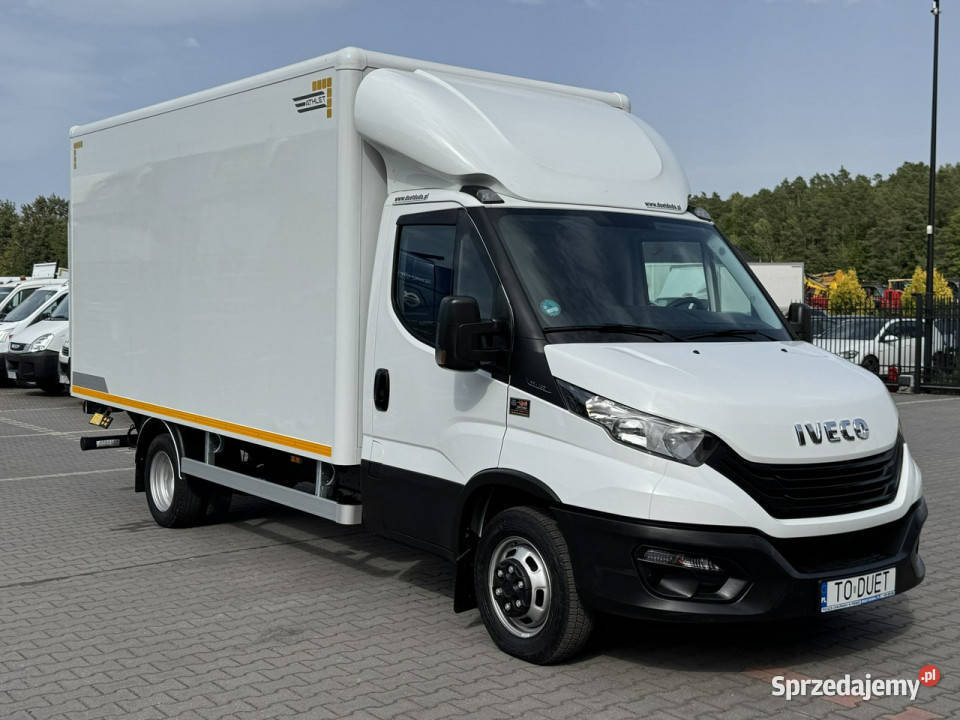 Iveco Daily 35C16 V Kontener Winda 750 Na biały Iveco Widełki sprzedam