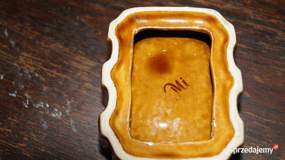 2 popielniczki z PRL Mirostowice i Pruszków Porcelana i szkło Mrowino