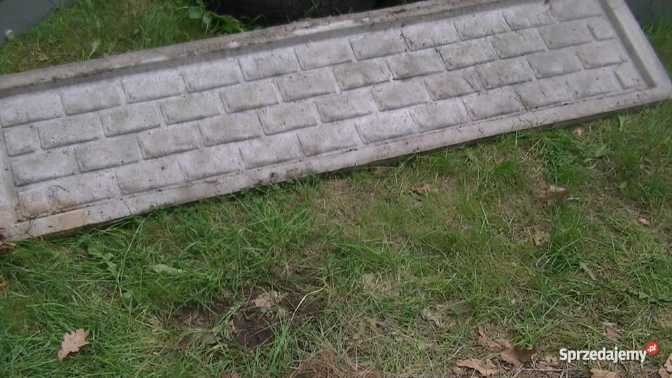 płot betonowy śląskie Żarki-Letnisko