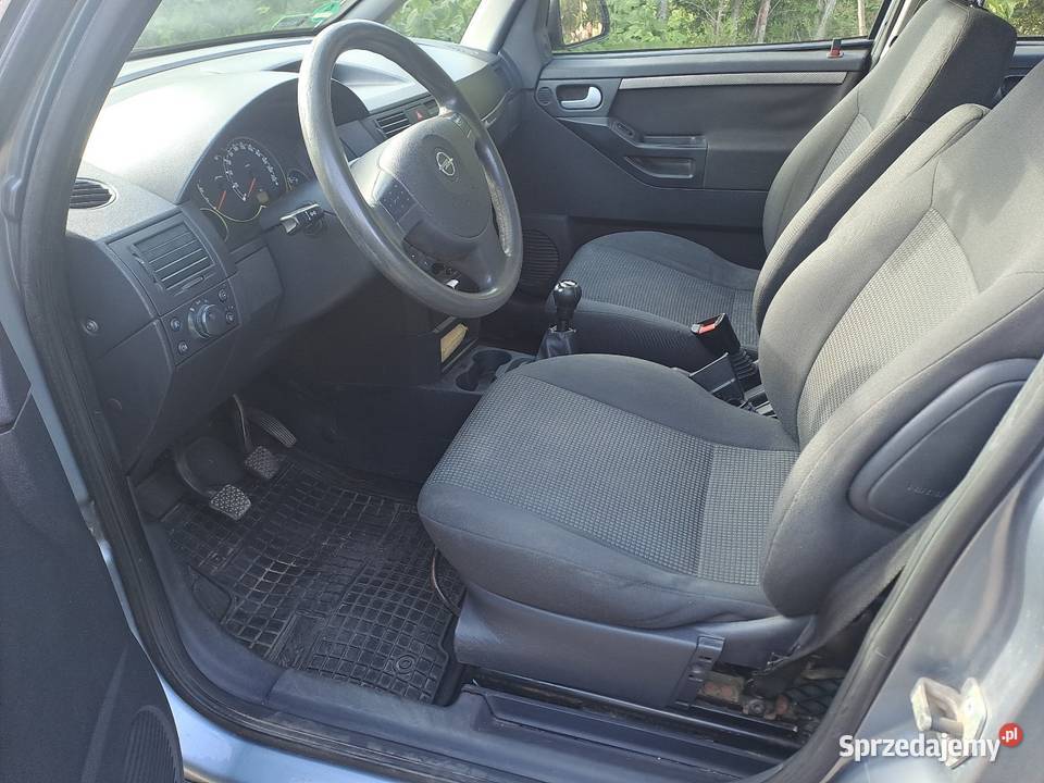 Opel Meriva 2007 16 benzyna 105KM pomorskie Człuchów