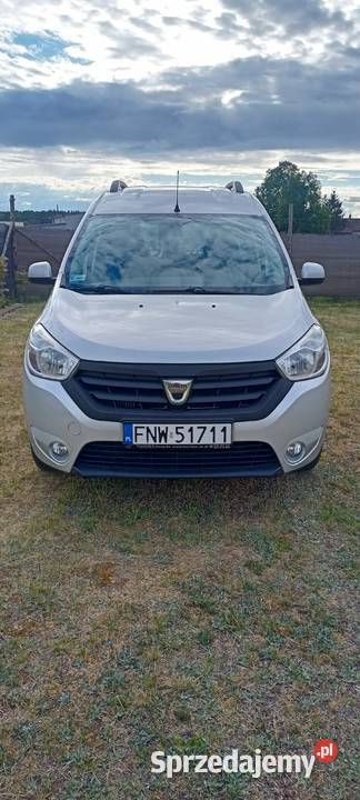 Dacia Dokker 90 2014r z klimatyzacją lubuskie Nowa Sól