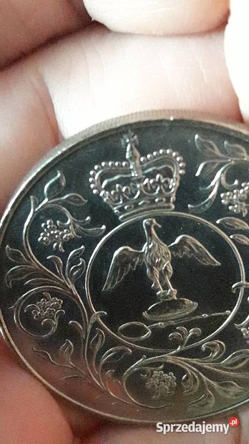 Kolekcjonerska moneta bita na jubileusz Królowej lubelskie Janów Lubelski