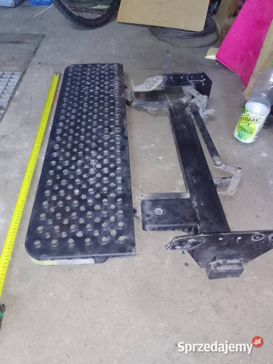 Wysuwany stopień schodek 100 mocny bus kamper Motoryzacja