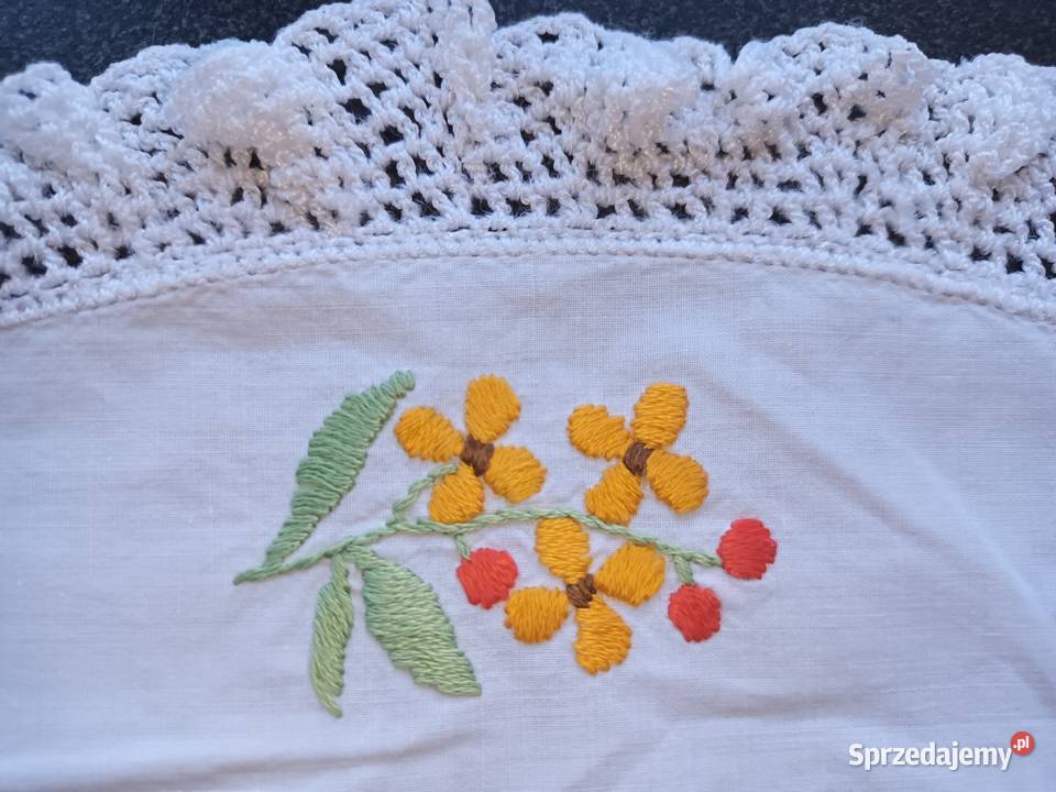 haft haftem podłużna serwetka serweta cudna Gdańsk