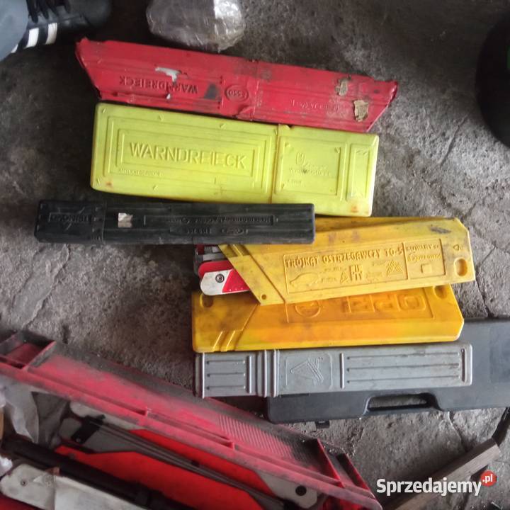 Trójkąt ostrzegawczy stary PRL antyk kolekcja zachodniopomorskie Szczecin