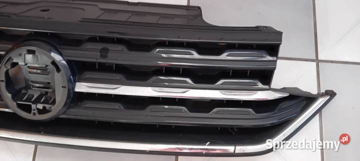 Vw T Cross 2021 r Listwy chromowe atrapy grila