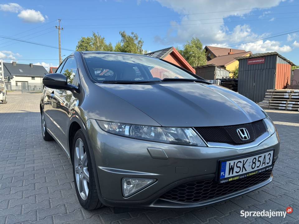Honda Civic VIII UFO 18 benzyna LPG 140 panorama mazowieckie Sokołów Podlaski