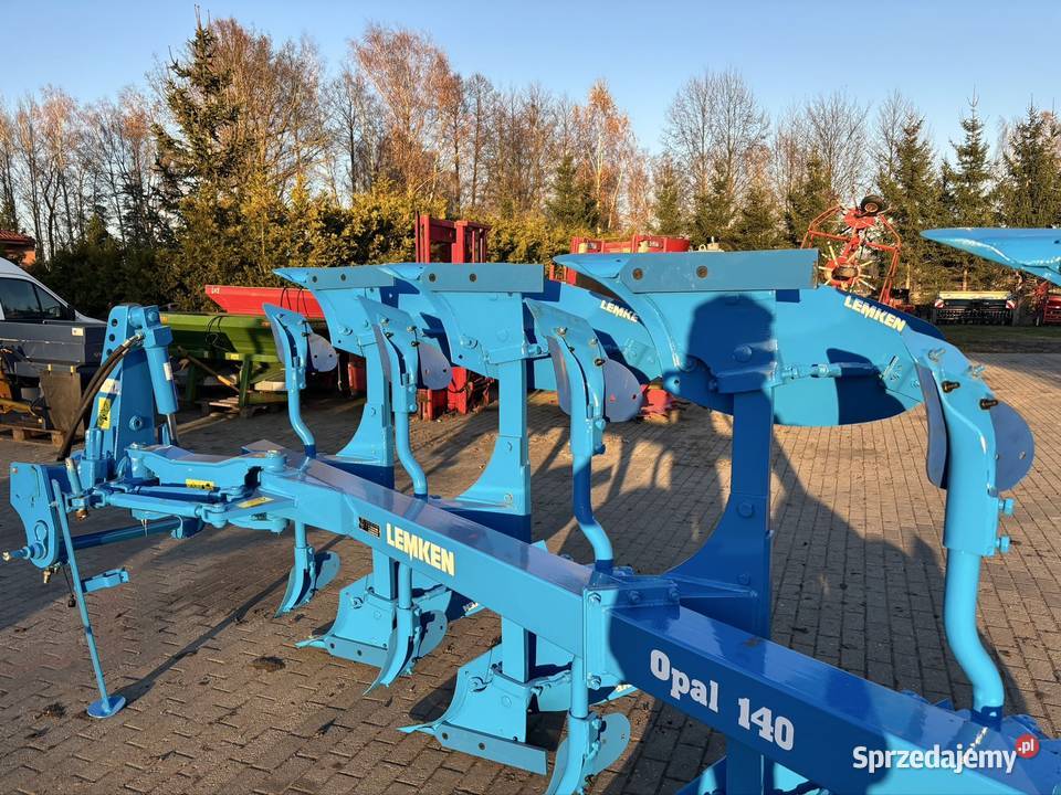 Pług obrotowy 31 Lemken Opal 140 przedpłużki nieuszkodzony Pługi Myszyniec