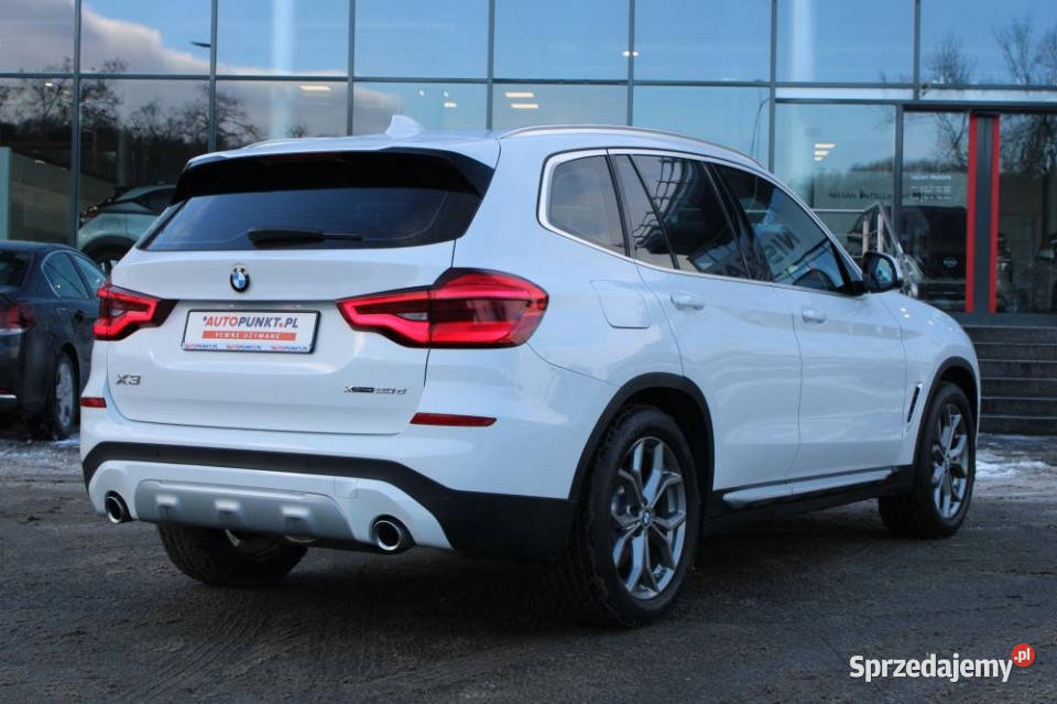 BMW X3 2020r LED Półskóra Navi El Klapa Klima Kraków