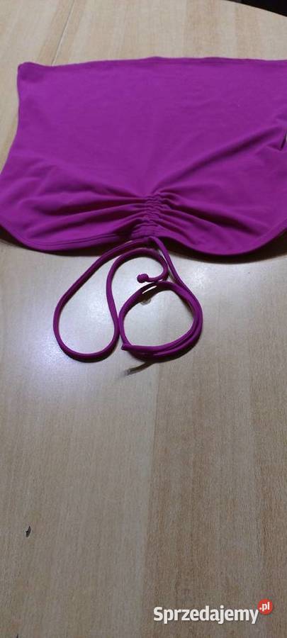 Top Gorset Amarantowy Lublin