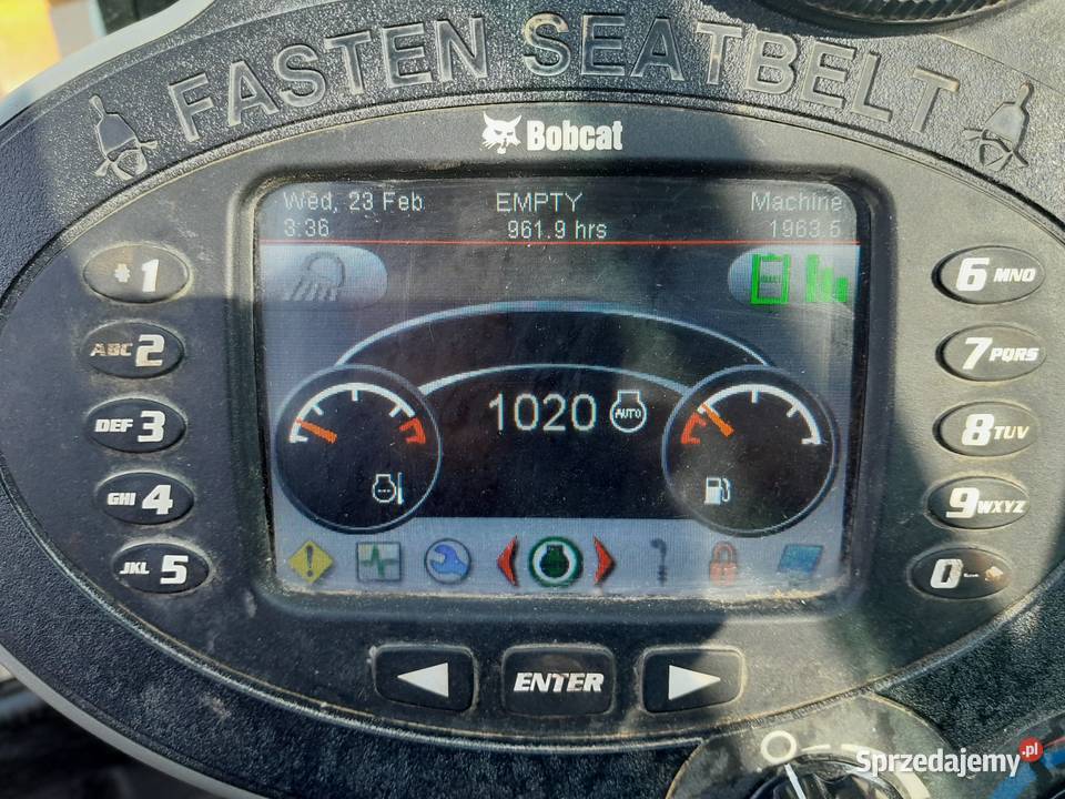 Koparka gąsienicowa Bobcat E50 2020r 1963mtg małopolskie Maków Podhalański