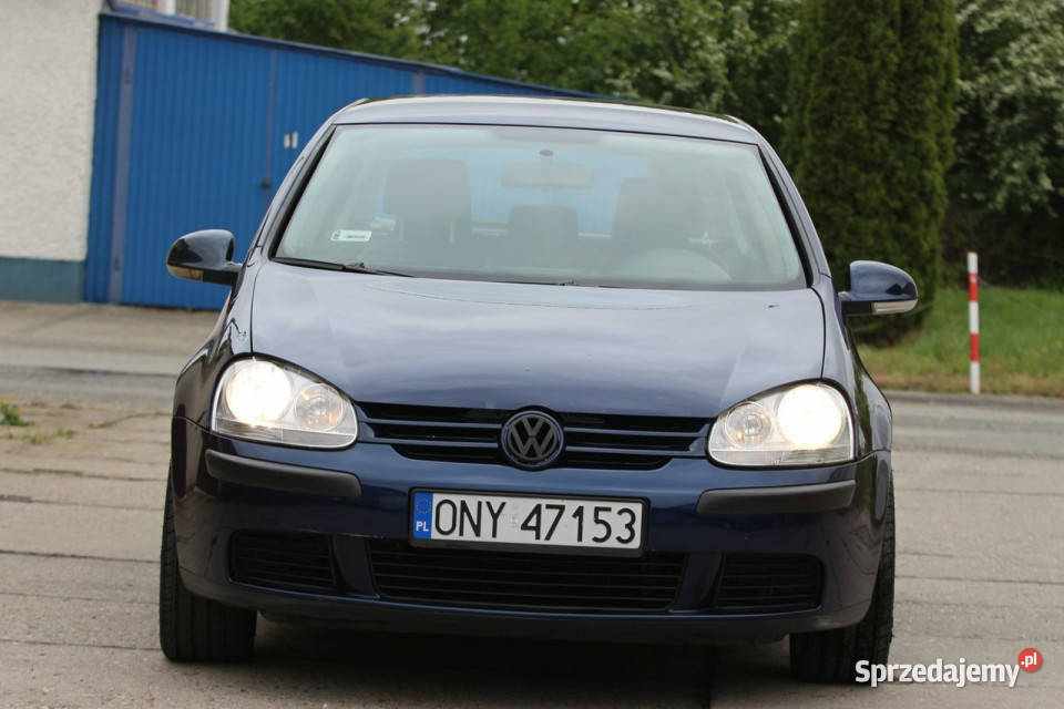 Volkswagen Golf 19 diesel 5 drzwi Klimatyzacja isofix Nysa
