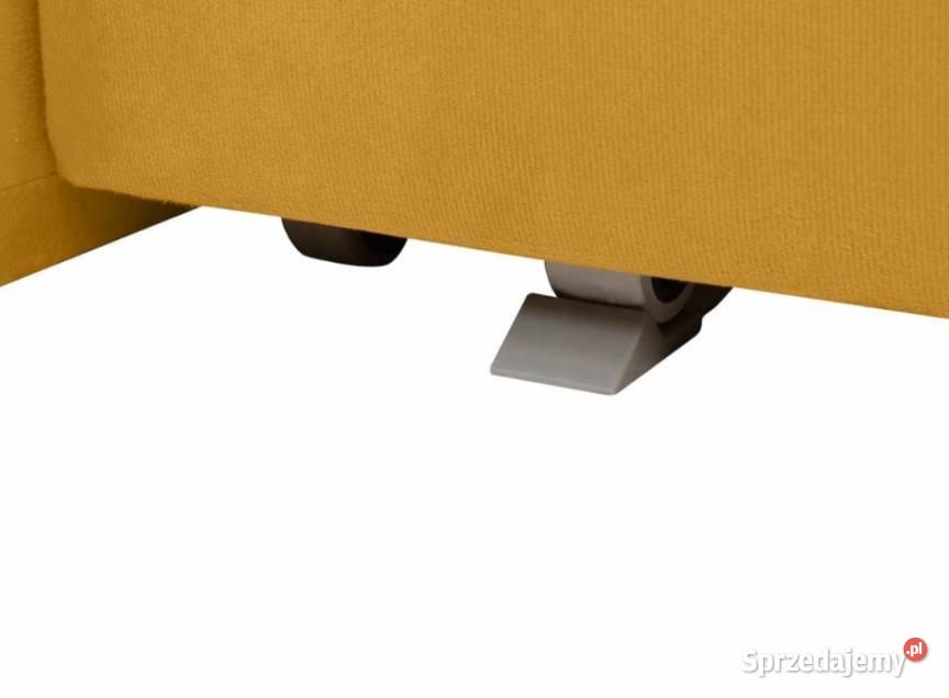 Sofa rozkładana żółta dwuosobowa BUNIO 3 III Nowa Sól sprzedam