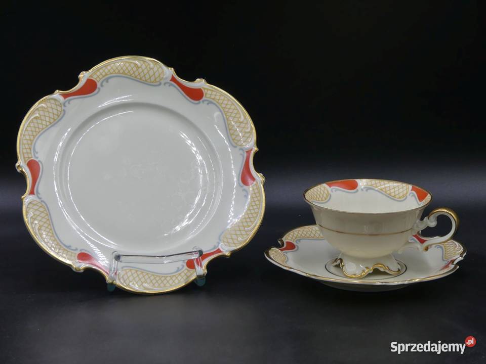 Urokliwe trio Hutschenreuther 1939 45 stan wielkopolskie Poznań