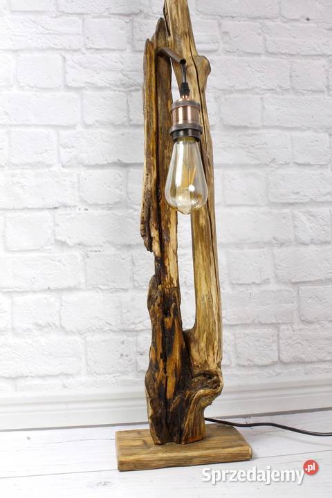 Piękna lampa gałęzi handmaderękodzieło Zielona Góra