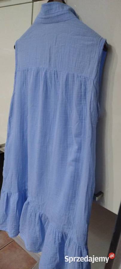 Sukienka w kolorze niebieskim Lublin sprzedam