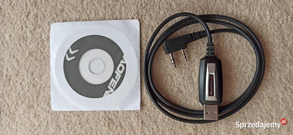 Kabel USB do programowania z płytą CD Baofeng Elektronika podlaskie Białystok