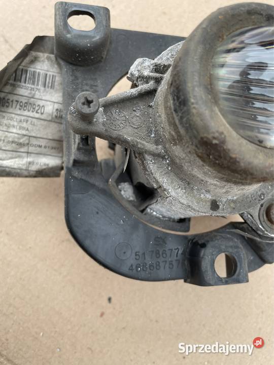 51786774 halogen lewy Fiat 500 lampa Szczecin sprzedam