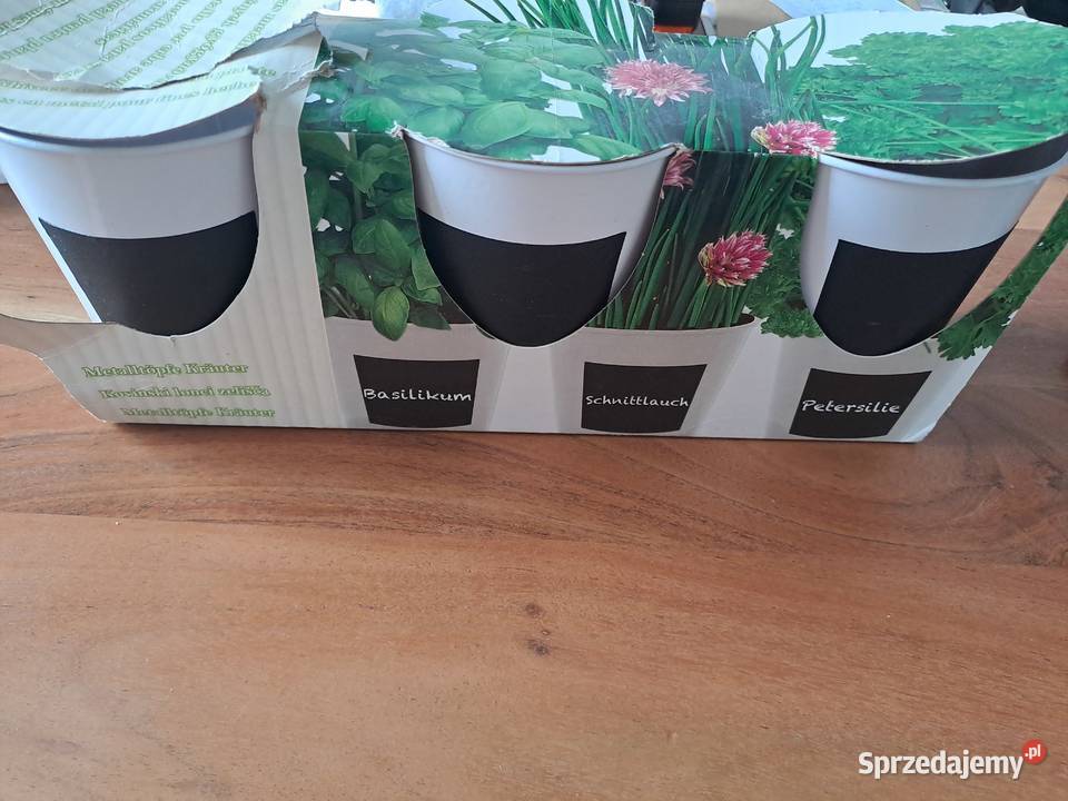 Zestaw 3x Metalowa Doniczka z miejscem do Warszawa sprzedam