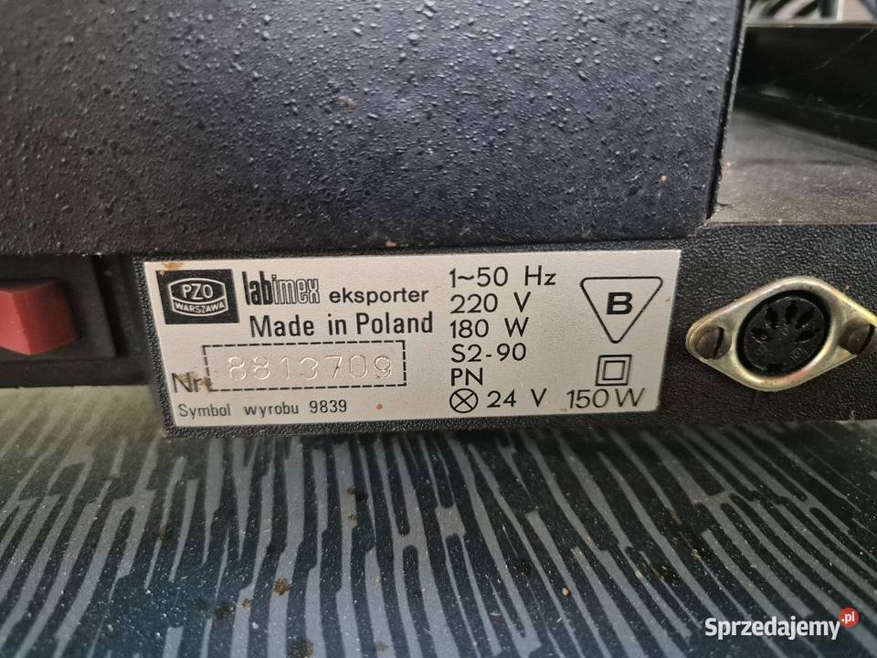 Rzutnik Projektor Diapol Automat PZO z PRL Marianów