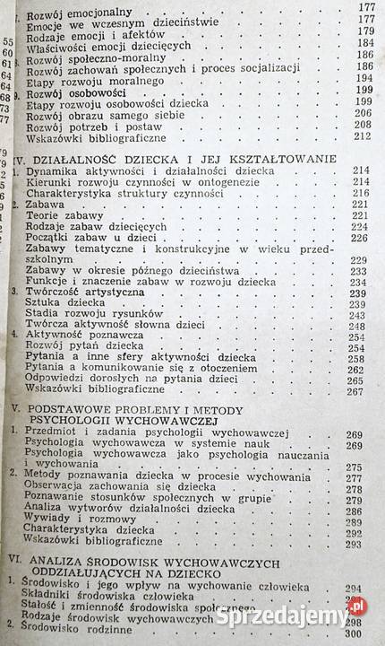 Psychologia rozwojowa M Przetacznik G