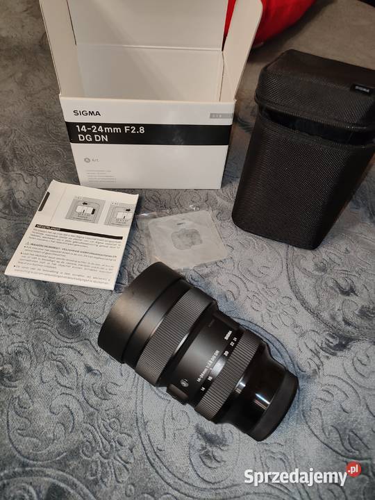 Obiektyw Sigma ART 14-24mm F2.8 DG DN ART do Sony gwarancja