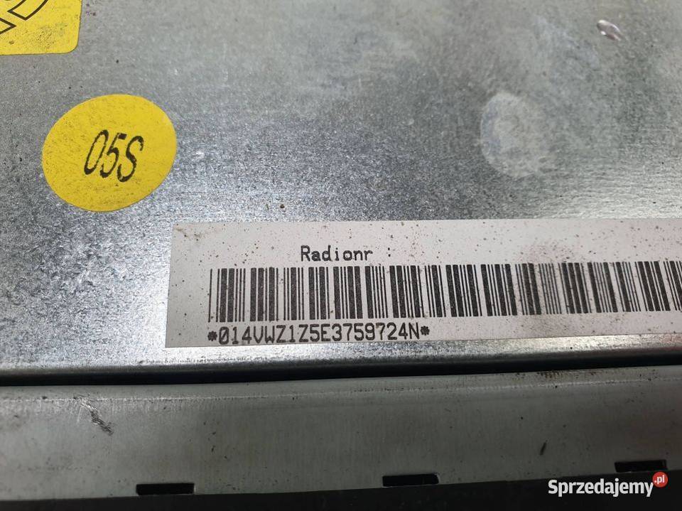 RADIO VOLKSWAGEN FOX osobowe Lipno