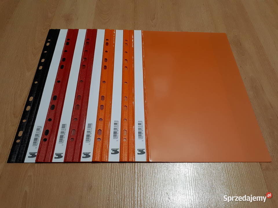 TRES skoroszyty sztywne wpinane A4 PCV różne Artykuły szkolne śląskie Rybnik sprzedam