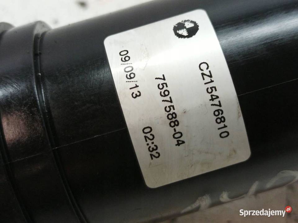 DOLOT POWIETRZA 75975688 04 16 16V THP Bmw Seria Rok produkcji 2013 Przewody powietrza