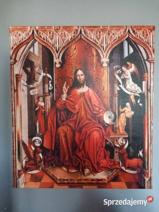 ObrazReprint Fernando Gallego Chrystus Król Łódź sprzedam