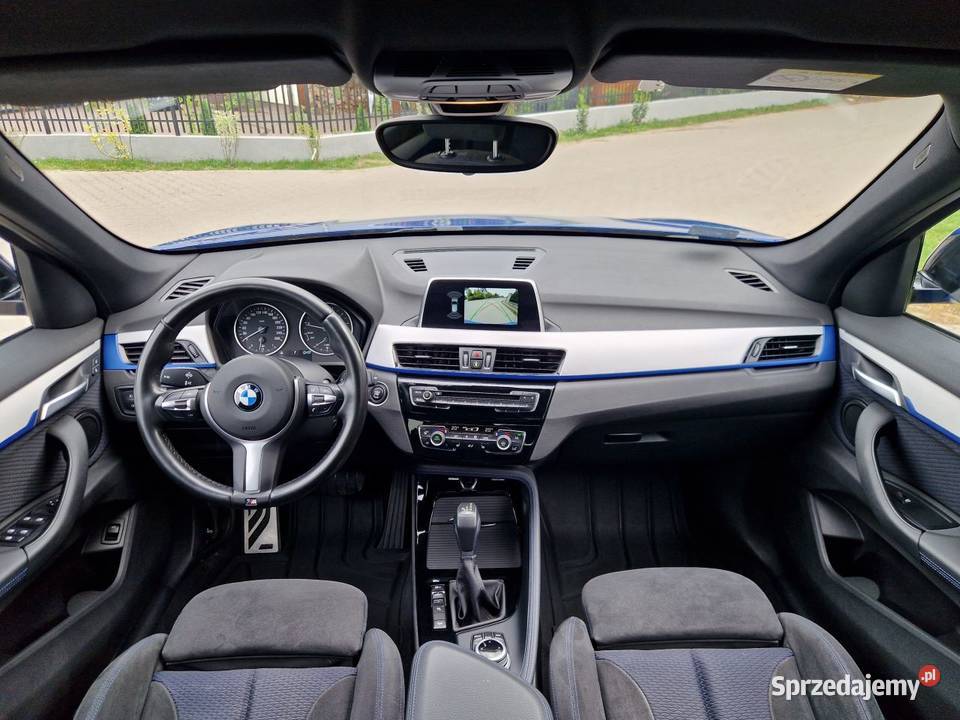 BMW X1 xDrive20i salon M autoalarm X1 mazowieckie Warszawa