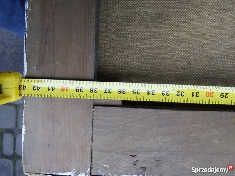 Stary poniemiecki obraz Mnich