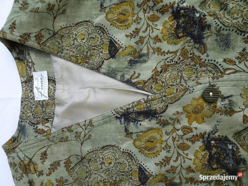 Elegancka marynarka żakiet wełna 46 48 Nowy Sącz sprzedam