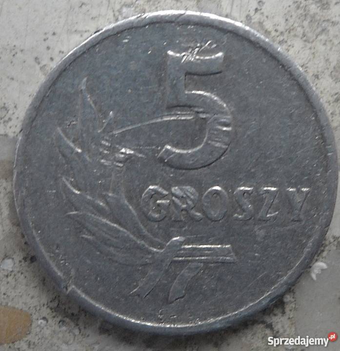 POLSKA5 GROSZY1962 r bzAL mazowieckie
