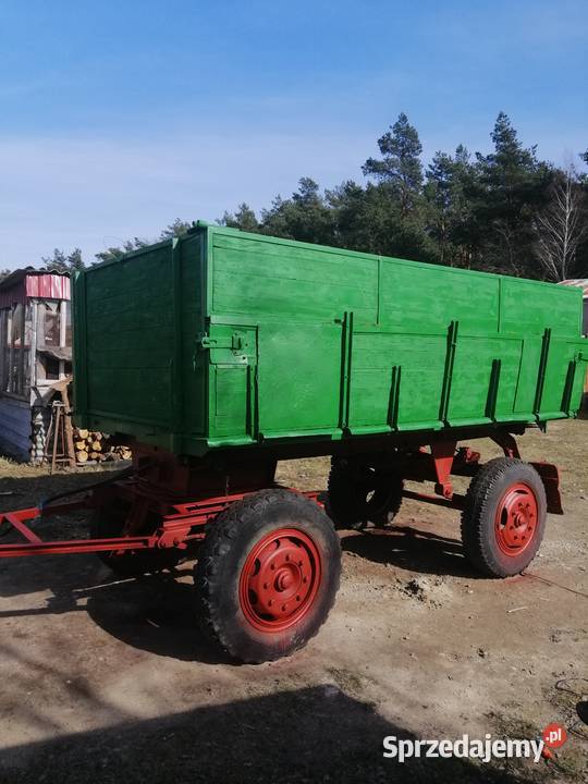 Przyczepa dwuosiowa wywrotka rolnicza lubelskie Krzywda