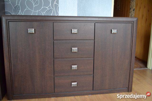 Komody black red white i lustro Łąsko Wielkie