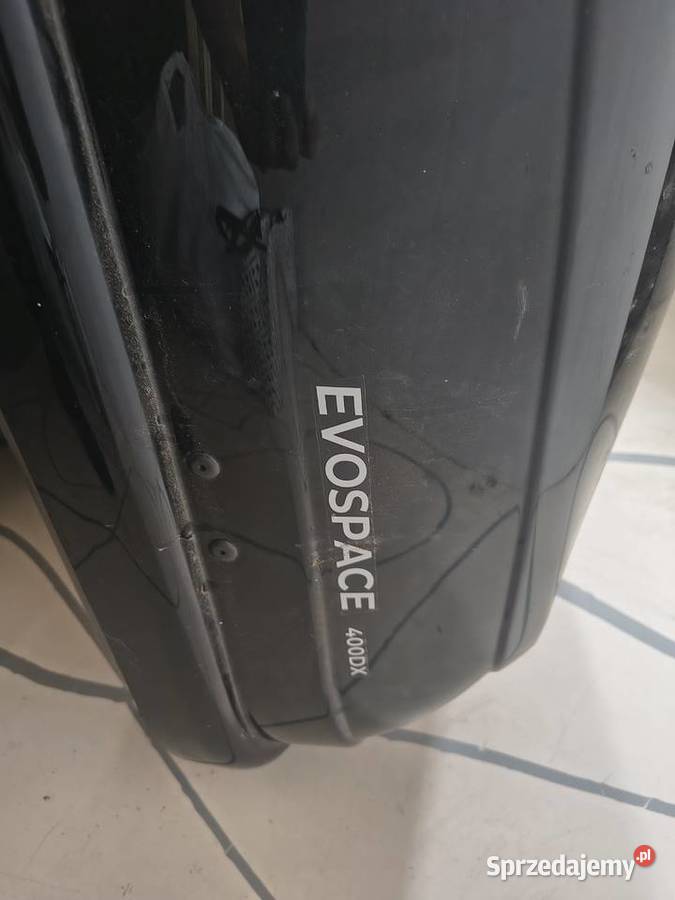 box boks dachowy evospace 400dx czarny osobowe Pozostałe podkarpackie