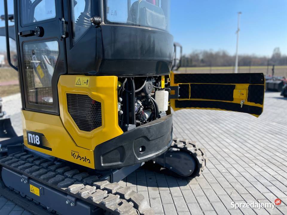 NEX N18 Mini koparka ZERO TAIL 1800 nowa pełny VAT Halinów