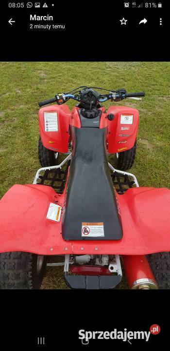 Quad Honda TRX 400 ex kujawsko-pomorskie Izbica Kujawska sprzedam