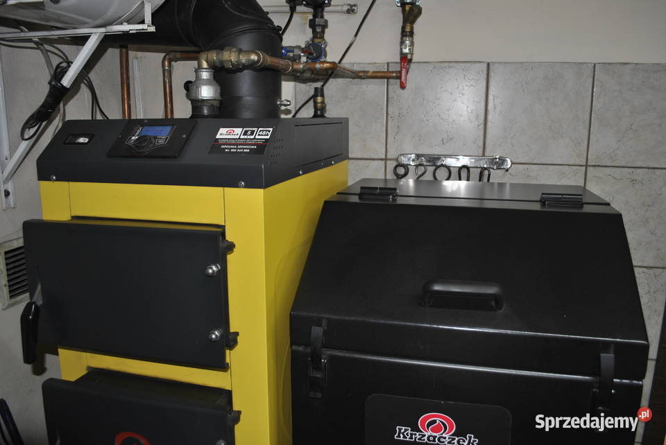 Kocioł piec na ekogroszek Krzaczek 18 KW 3D mazowieckie Celestynów sprzedam