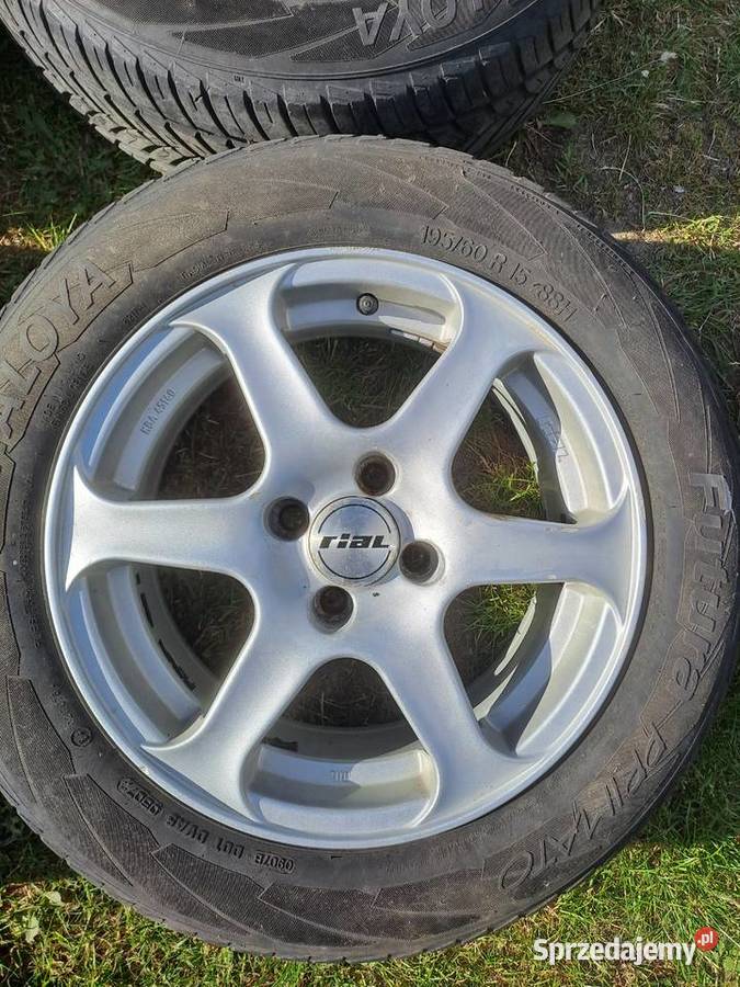 Felgi aluminiowe RIAL 4X100 Samochodowe Płock sprzedam