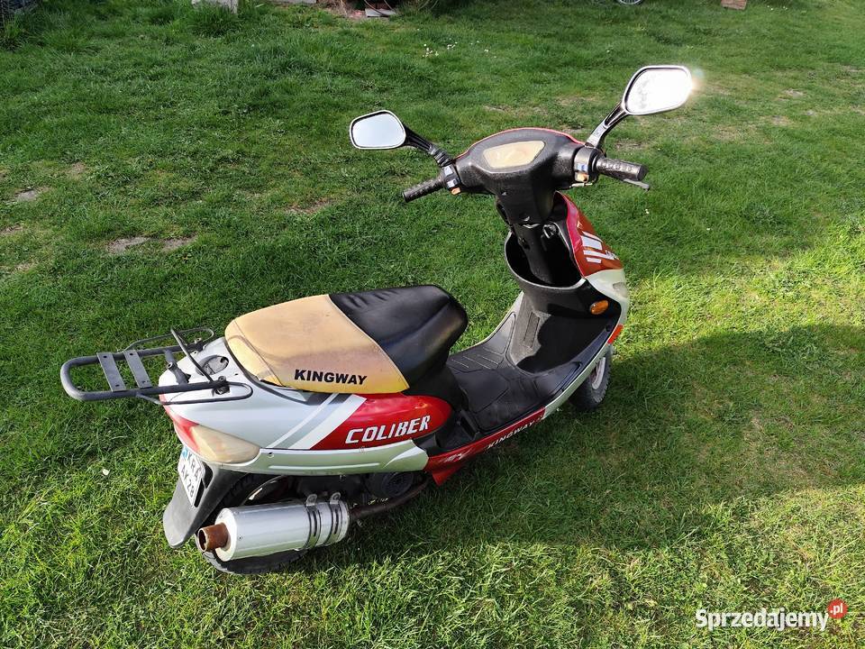Skuter Kingway 5075 zarejestrowany w Polsce Ostrężnica