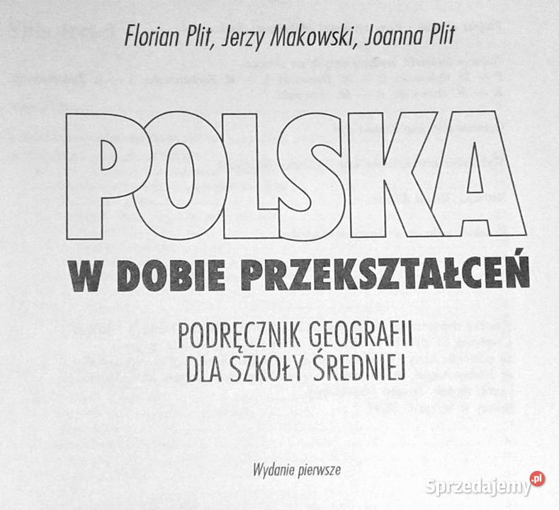 Polska w dobie przekształceń Florian Plit Jerzy lubelskie Chełm