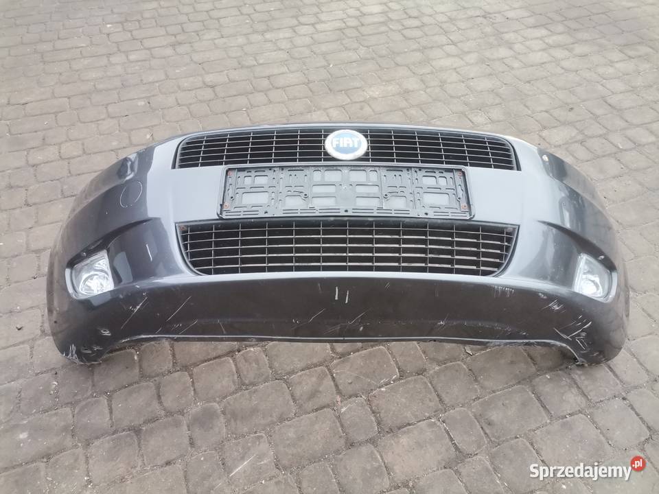 ZDERZAK PRZÓD PRZEDNI CZARNY FIAT GRANDE PUNTO 3 Zderzaki Nowy Sącz sprzedam