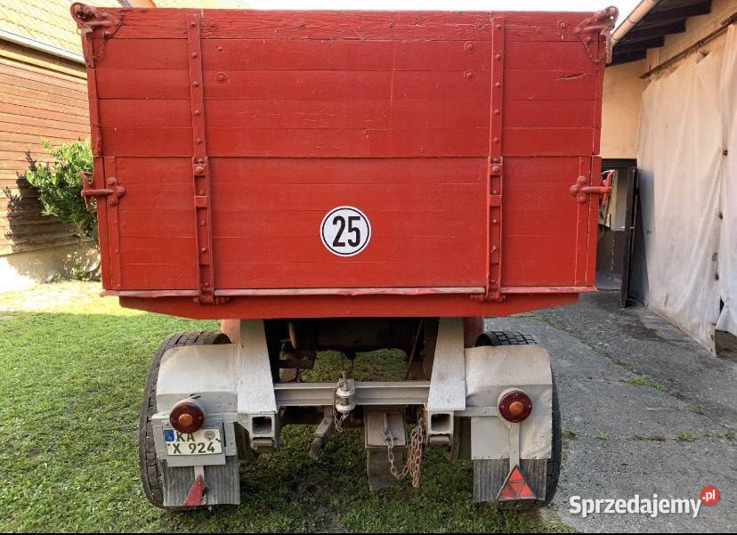 Przyczepa 3 strony wywrotka kiper 8 ton wywrotki Motoryzacja Pokój