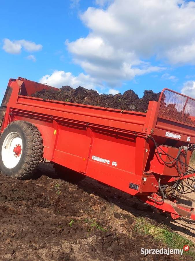 Rozrzutnik obornika 12ton nieuszkodzony Maszyny rolnicze