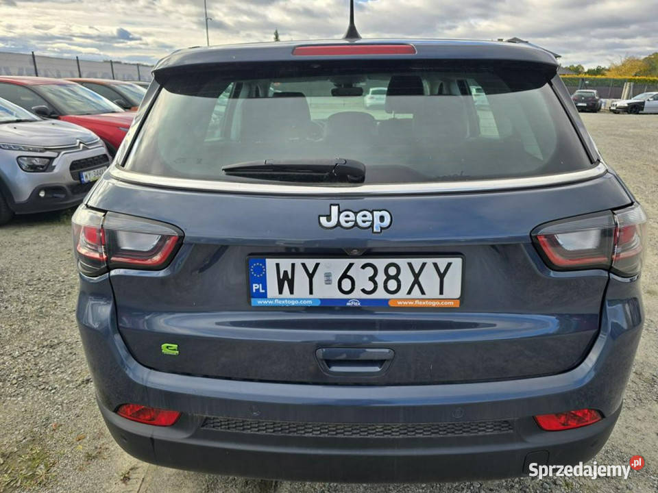 Jeep Compass II 2016 niebieski Komorniki