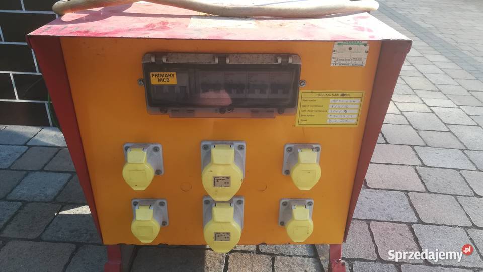 Transformator przetwornica 380v 110v 10kva Elektryczne