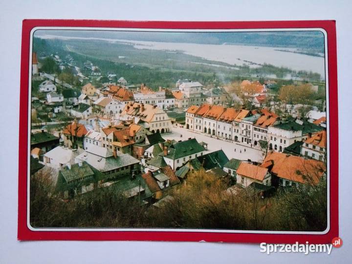 Pocztówka z Kazimierza Dolnego z lat 90tych Dąbrowa Górnicza